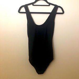 Wilfred black low back bodysuit
